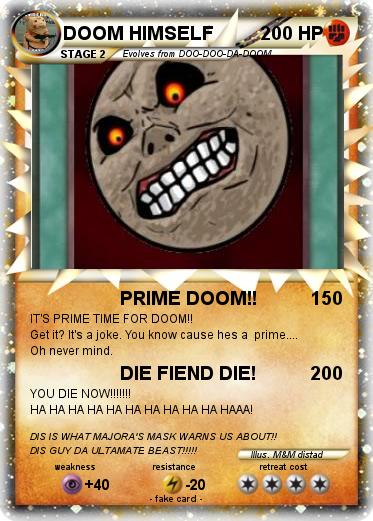 Pokemon DOOM HIMSELF