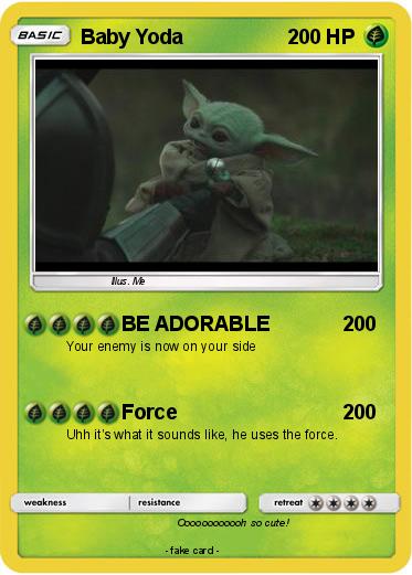 Pokemon Baby Yoda