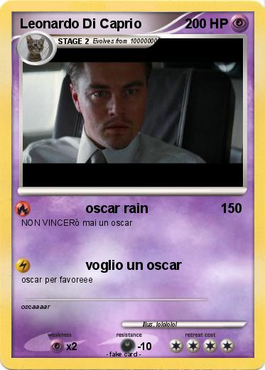 Pokemon Leonardo Di Caprio