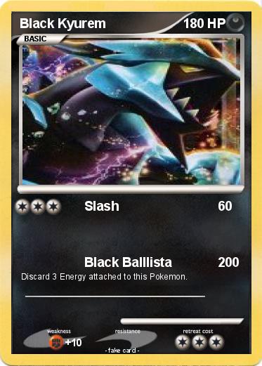 Pokemon Black Kyurem