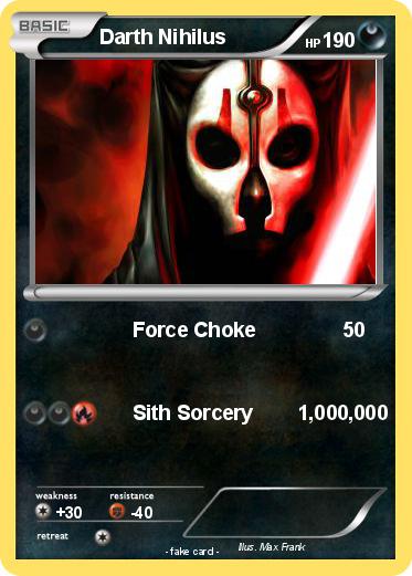 Pokemon Darth Nihilus