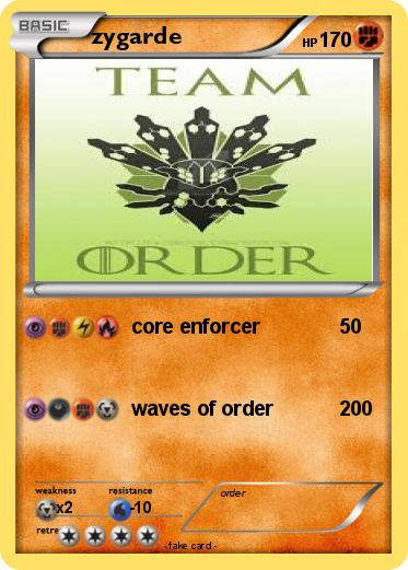 Pokemon zygarde