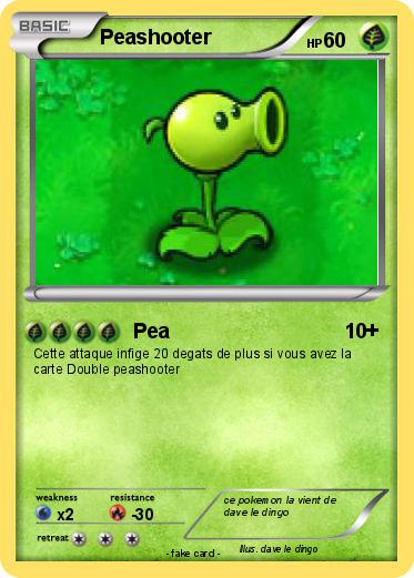 Pokemon Peashooter