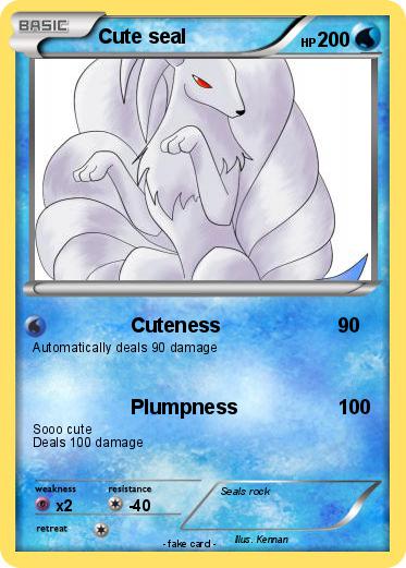 Pokemon Cute seal