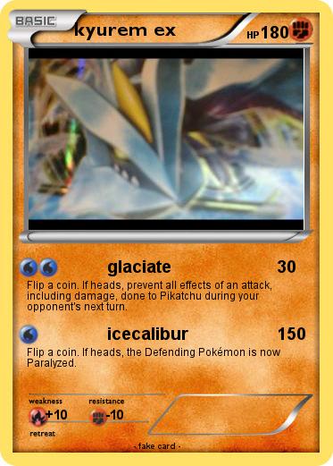 Pokemon kyurem ex