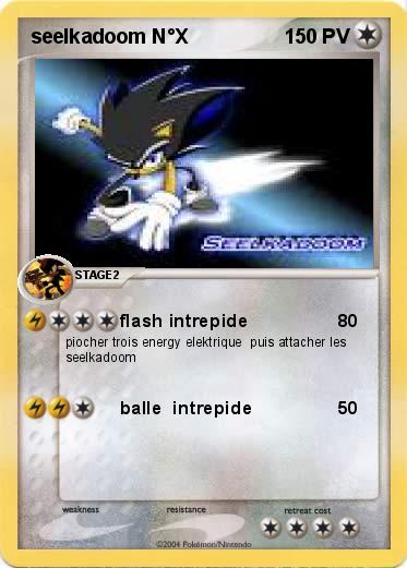 Pokemon seelkadoom N°X