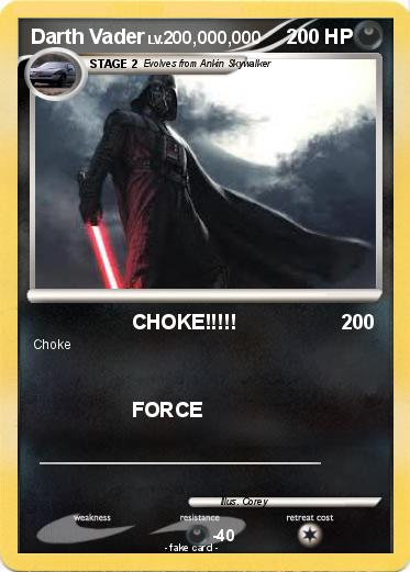 Pokemon Darth Vader
