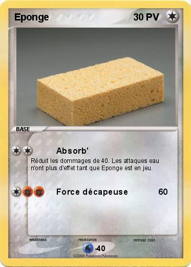 Pokemon Eponge