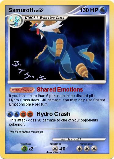 Pokemon Samurott