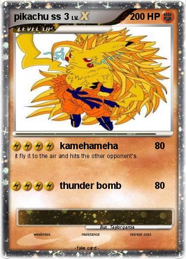 Pokemon pikachu ss 3