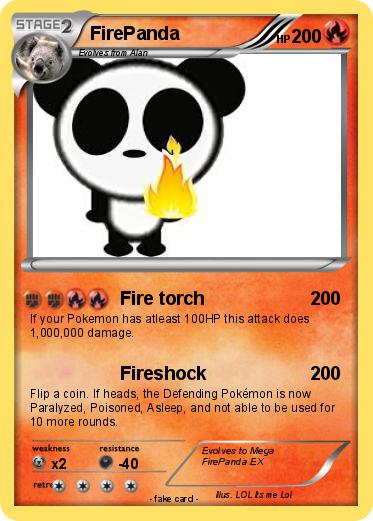 Pokemon FirePanda