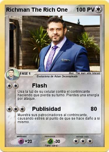 Pokemon Richman The Rich One