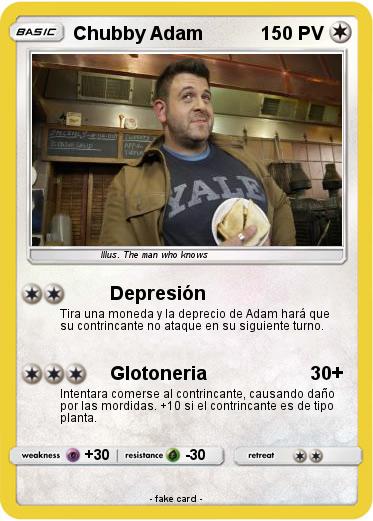 Pokemon Chubby Adam