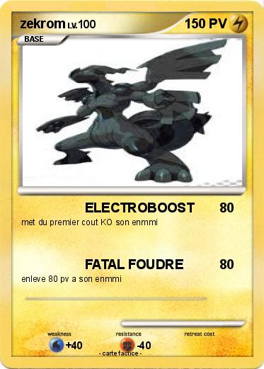 Pokemon zekrom