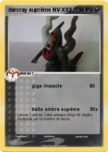 Pokemon darcray suprème NV XXX