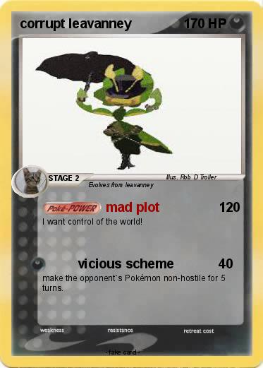 Pokemon corrupt leavanney