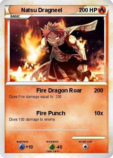 Pokemon Natsu Dragneel