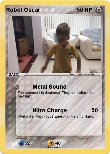 Pokemon Robot Oscar