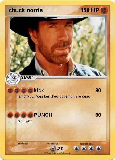 Pokemon chuck norris