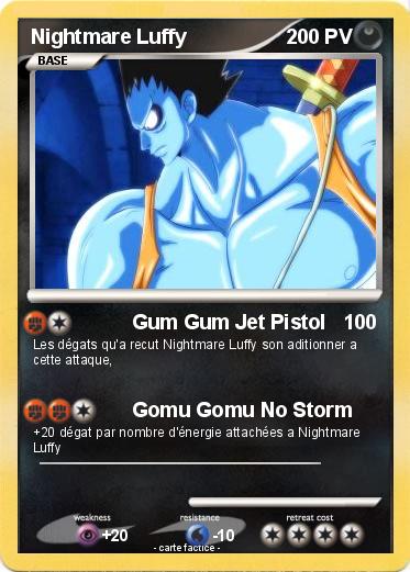 Pokemon Nightmare Luffy