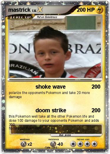 Pokemon mastrick