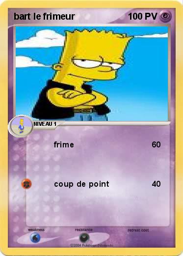 Pokemon bart le frimeur