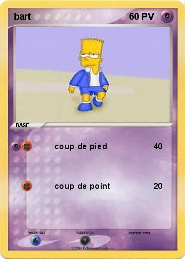 Pokemon bart 