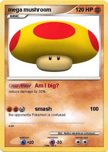 Pokemon mega mushroom