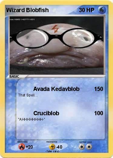 Pokemon Wizard Blobfish