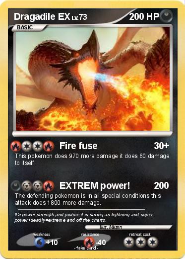 Pokemon Dragadile EX