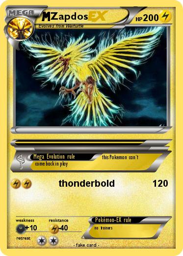 Pokemon Zapdos