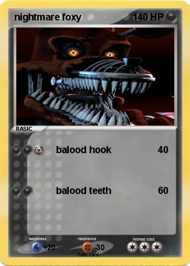 Pokemon nightmare foxy