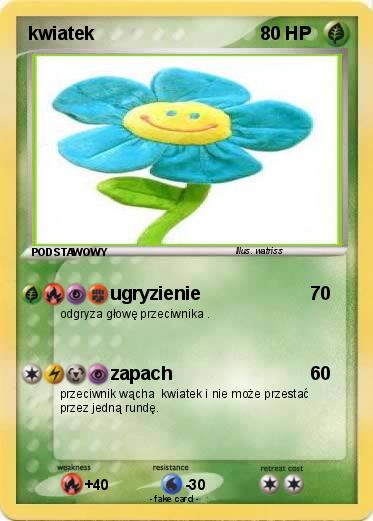 Pokemon kwiatek