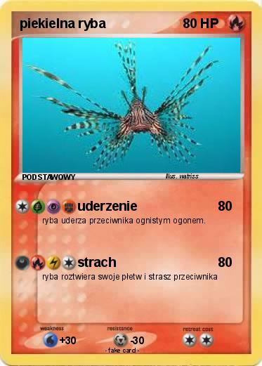 Pokemon piekielna ryba