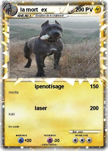 Pokemon la mort  ex