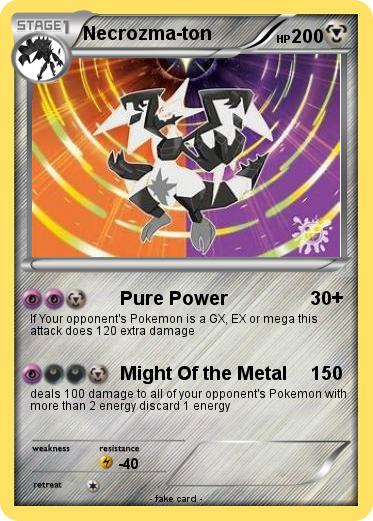 Pokemon Necrozma-ton