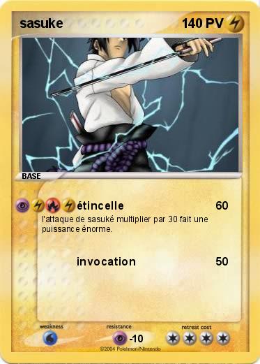 Pokemon sasuke 