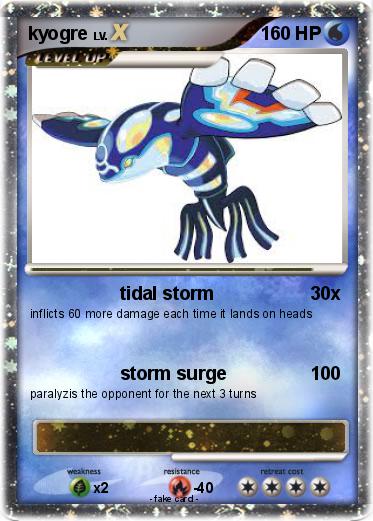 Pokemon kyogre
