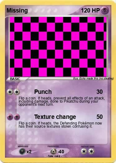 Pokemon Missing