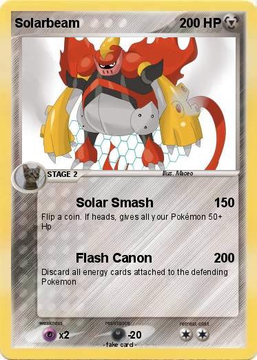 Pokemon Solarbeam