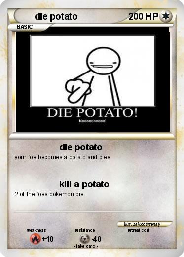 Pokemon die potato