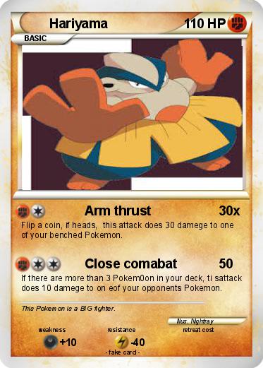 Pokemon Hariyama