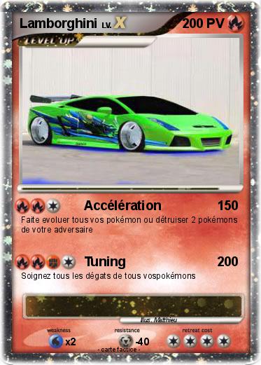 Pokemon Lamborghini