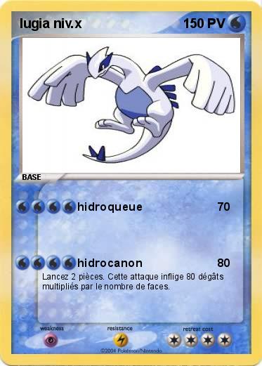 Pokemon lugia niv.x