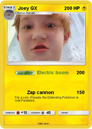 Pokemon Joey GX