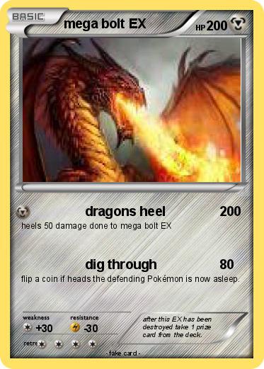 Pokemon mega bolt EX