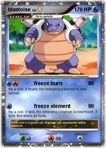 Pokemon blastoise