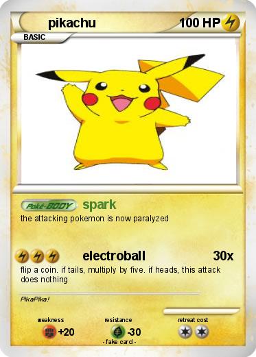 Pokemon pikachu