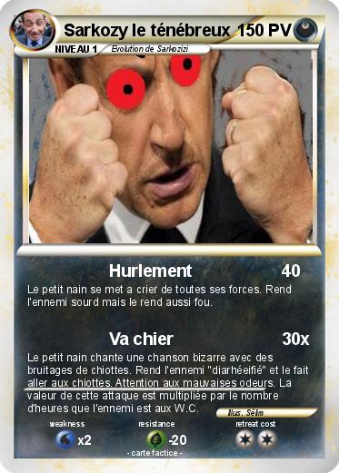 Pokemon Sarkozy le ténébreux