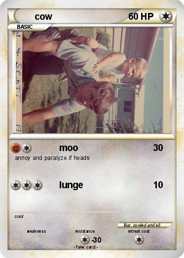 Pokemon cow